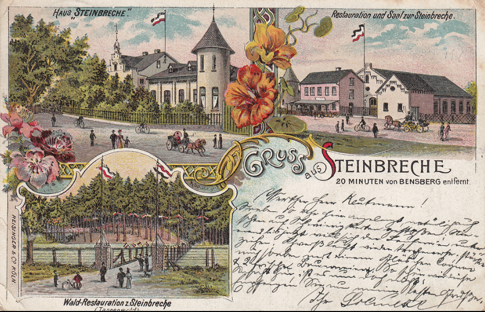 Steinbreche Postkarte