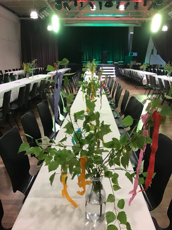 Bühne im Saal der Steinbreche